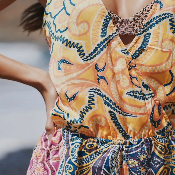 Anhro NWT Orange Romper - Picture 2 of 6